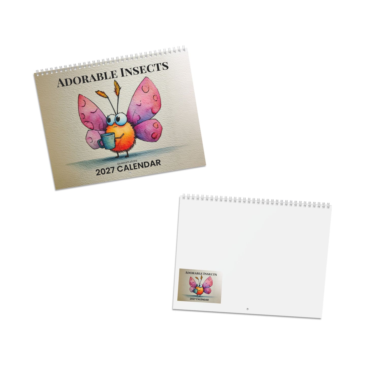 Adorable Insects Calendar 2027 (Physical Product) | Wall Calendar