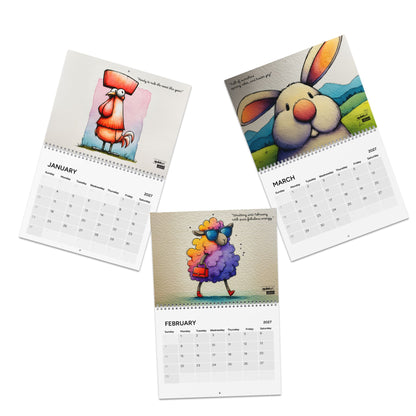 Funny Farm Animals Calendar 2027 (Physical Product) | Wall Calendar