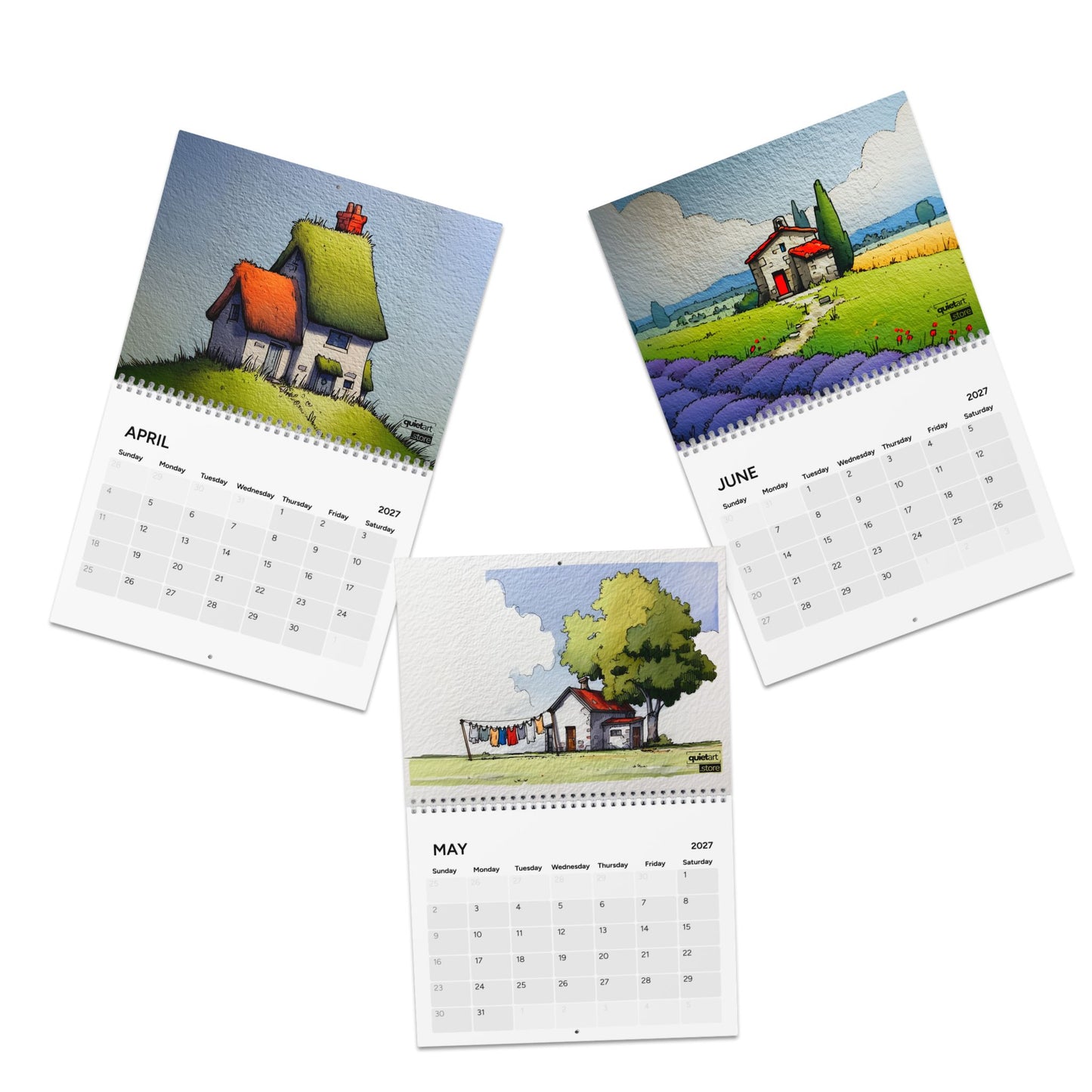Country Look Calendar 2027 (Physical Product) | Wall Calendar