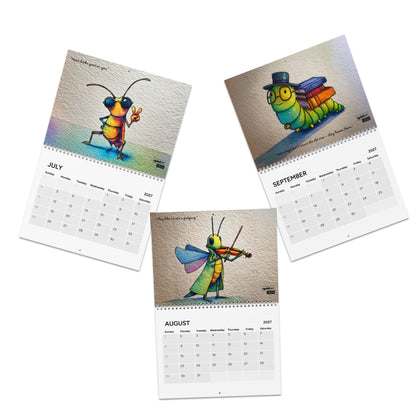 Adorable Insects Calendar 2027 (Physical Product) | Wall Calendar