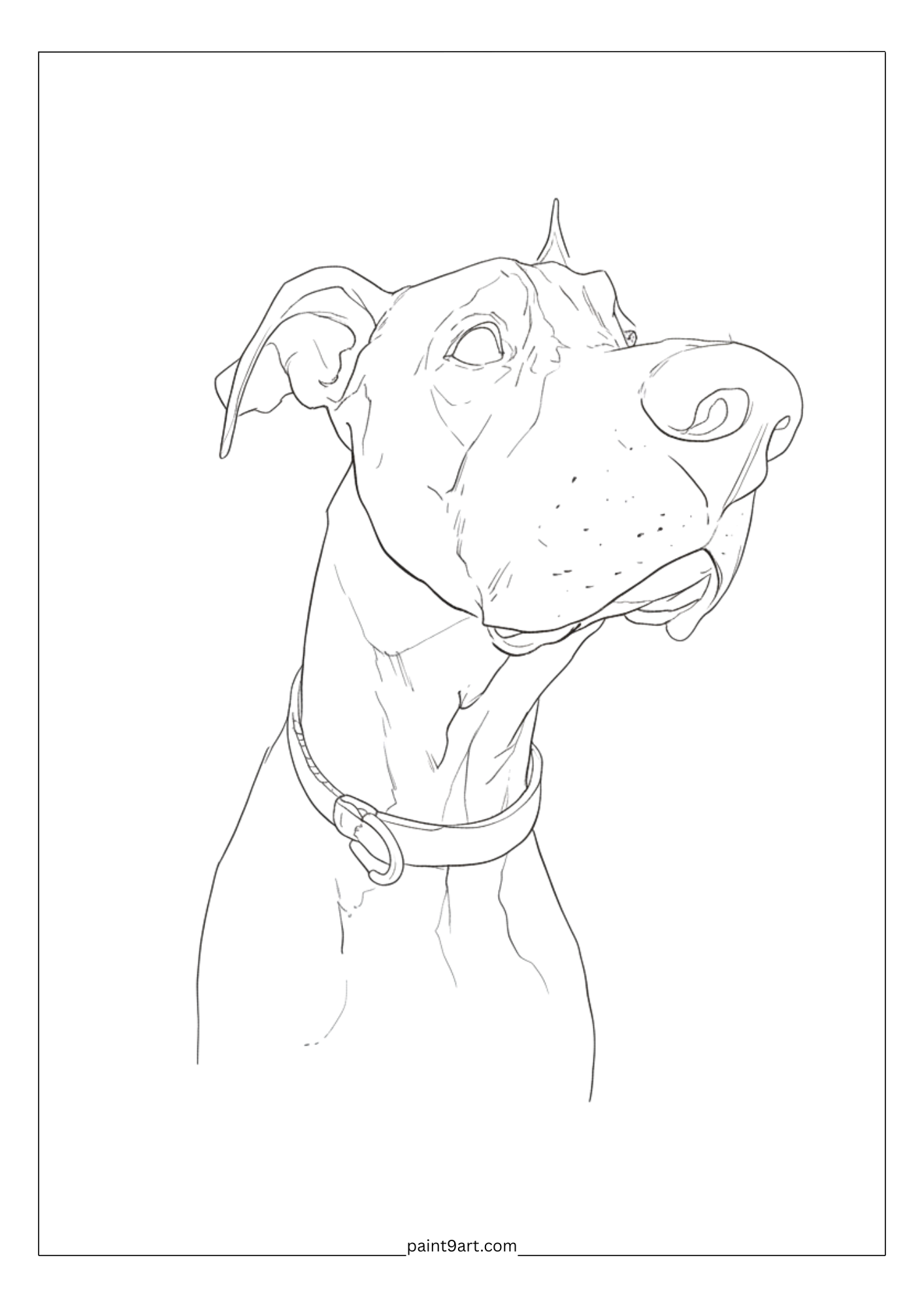 20 Cute Watercolor Pet Printable Coloring Pages (PDF Download)