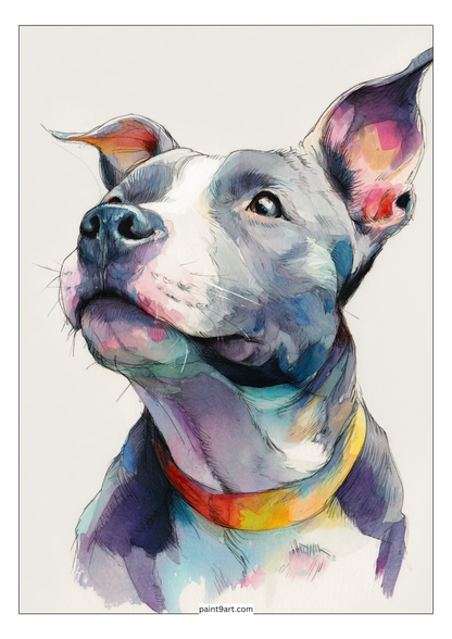 20 Cute Watercolor Pet Printable Coloring Pages (PDF Download)