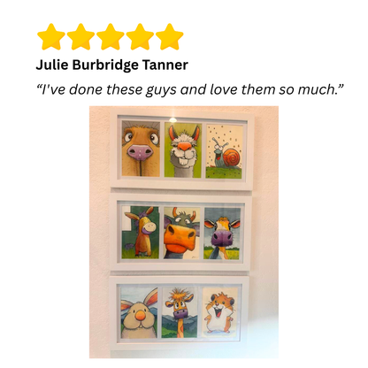 47 Páginas imprimibles para colorear de animales de granja divertidos (descarga en PDF)