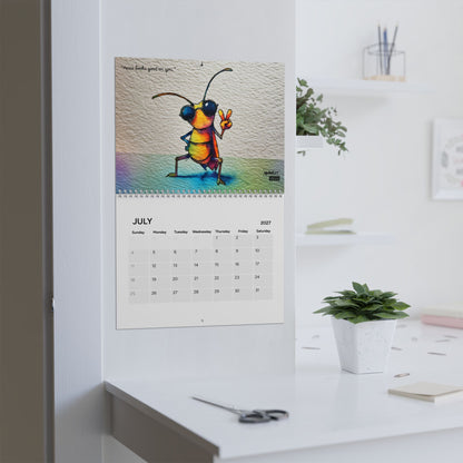 Adorable Insects Calendar 2027 (Physical Product) | Wall Calendar