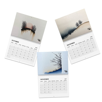 Minimalist Calendar 2027 (Physical Product) | Wall Calendar