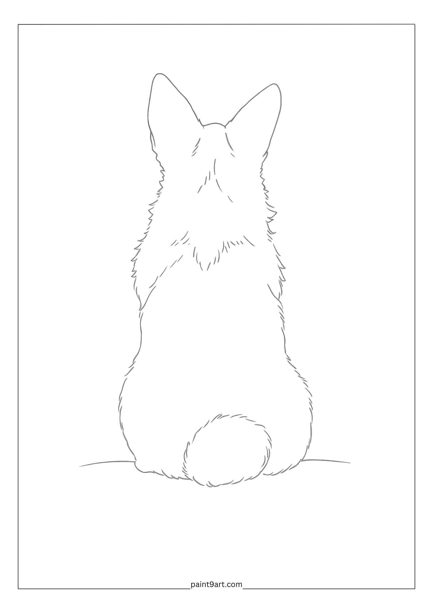 20 Cute Watercolor Pet Printable Coloring Pages (PDF Download)