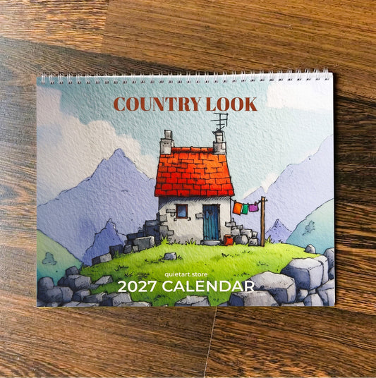 Country Look Calendar 2027 (Physical Product) | Wall Calendar