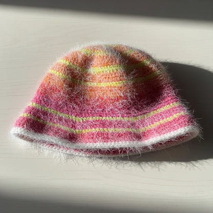 Crochet Cold Weather Bucket Hat Pattern (PDF Download)