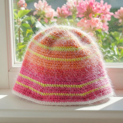 Crochet Cold Weather Bucket Hat Pattern (PDF Download)