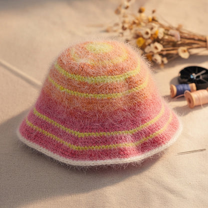 Crochet Cold Weather Bucket Hat Pattern (PDF Download)