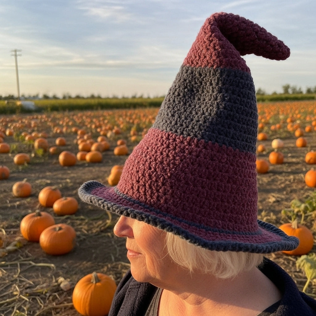 Crochet Magical Witch Hat Pattern (PDF Download)