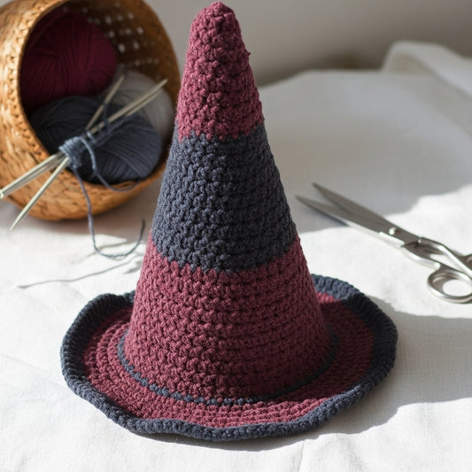 Crochet Magical Witch Hat Pattern (PDF Download)