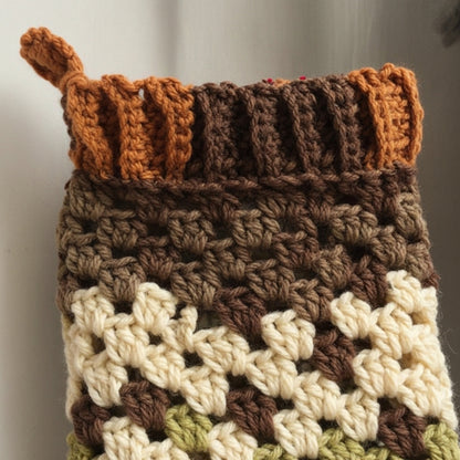 Crochet Granny’s Stocking Pattern (PDF Download)