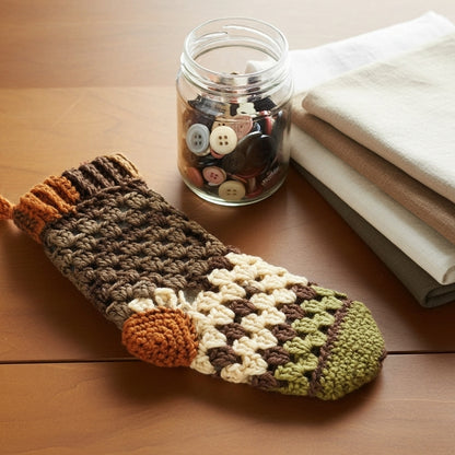 Crochet Granny’s Stocking Pattern (PDF Download)