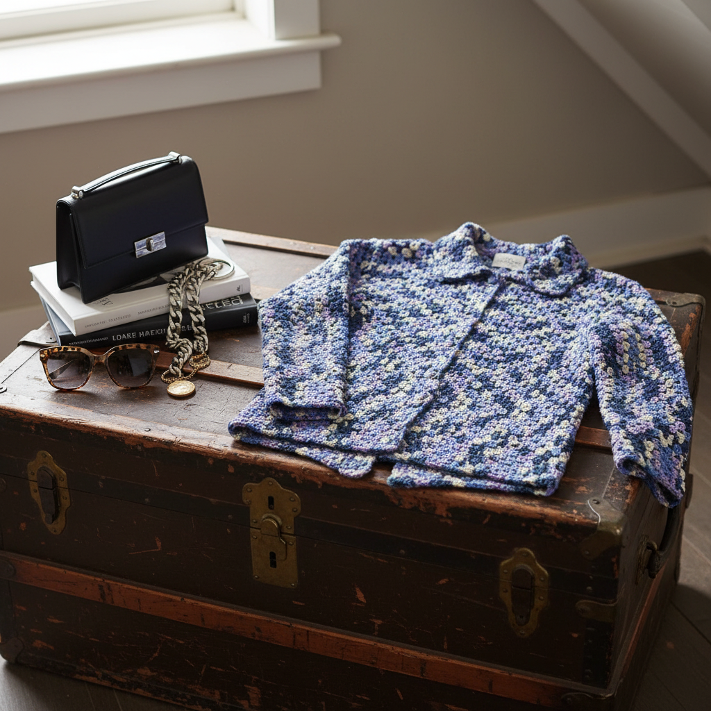 Crochet Easygoing Cardigan Pattern (PDF Download)