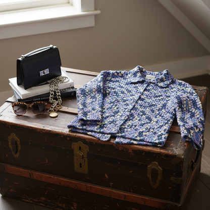 Crochet Easygoing Cardigan Pattern (PDF Download)