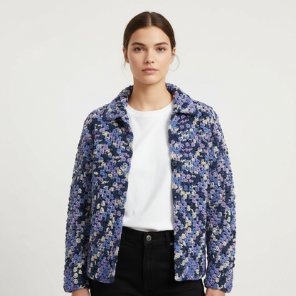 Crochet Easygoing Cardigan Pattern (PDF Download)