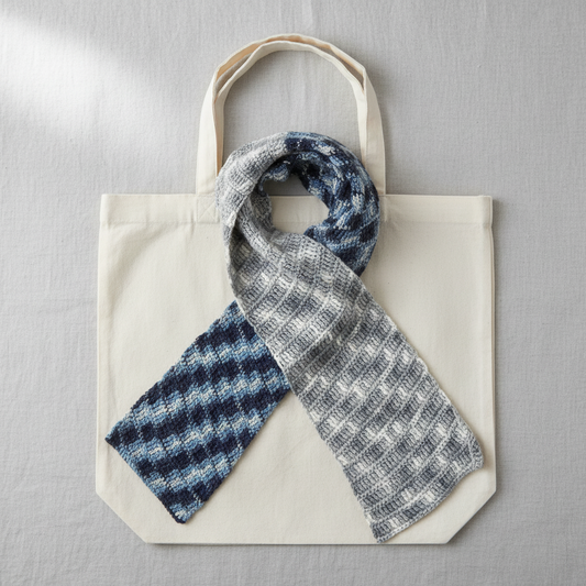 Natural Blend Scarf Crochet Pattern (PDF Download)