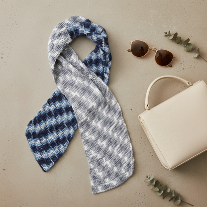 Natural Blend Scarf Crochet Pattern (PDF Download)