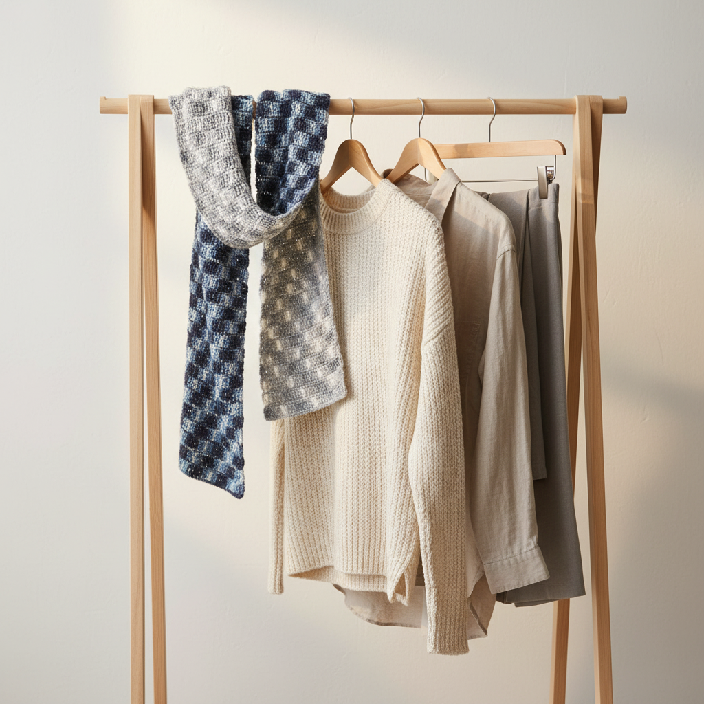 Natural Blend Scarf Crochet Pattern (PDF Download)