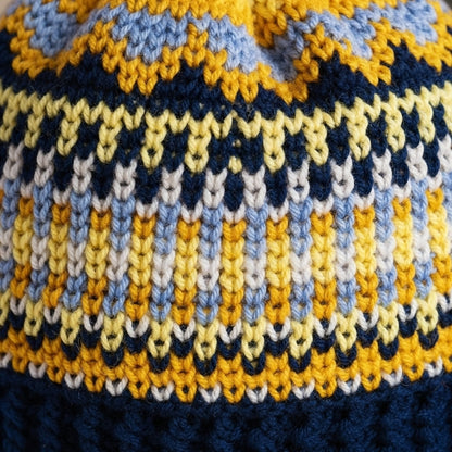 Lively Hues Crochet Hat Pattern (PDF Download)