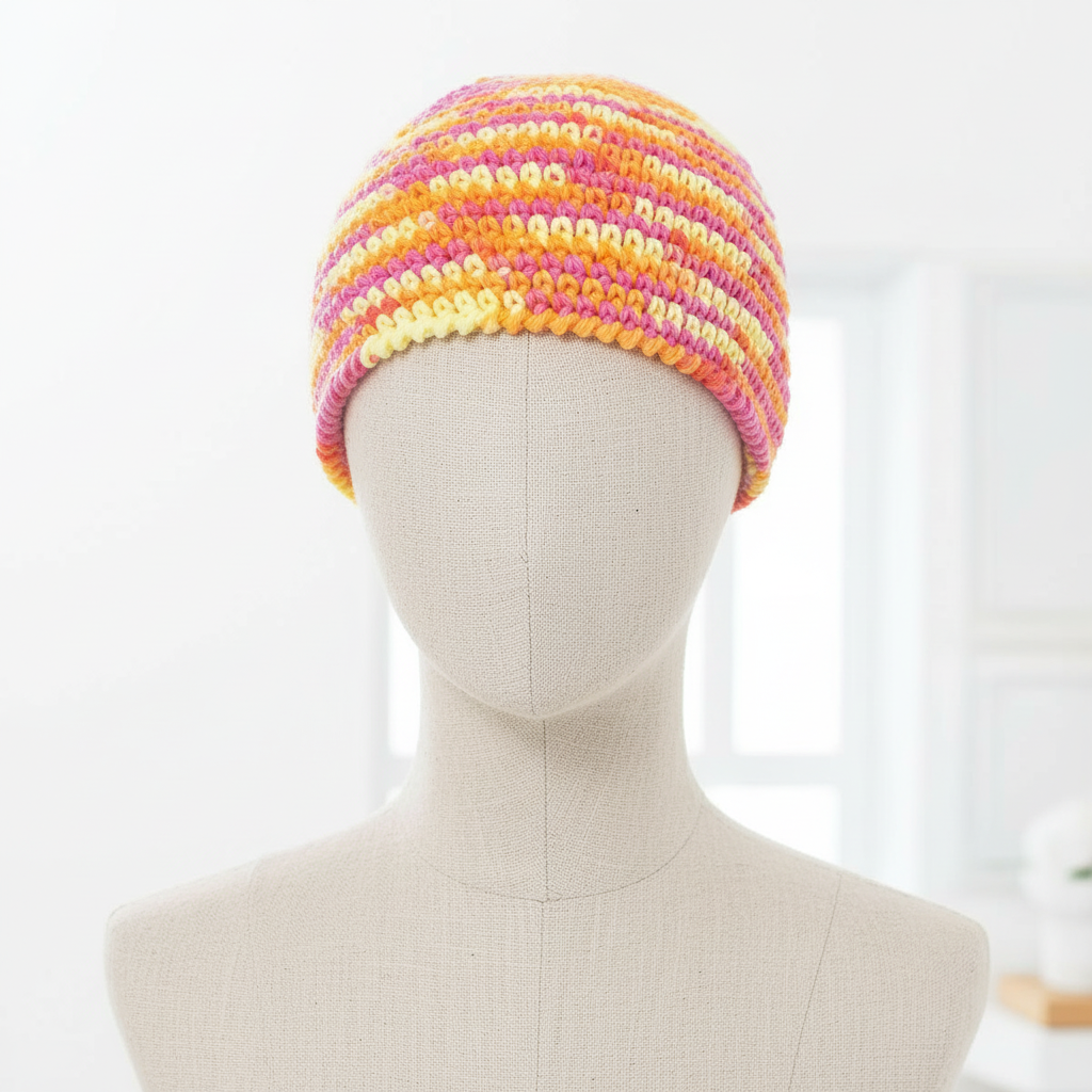 Casual Fit Crochet Cap Pattern (PDF Download)