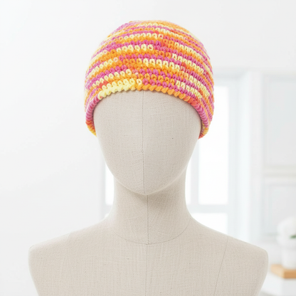 Casual Fit Crochet Cap Pattern (PDF Download)
