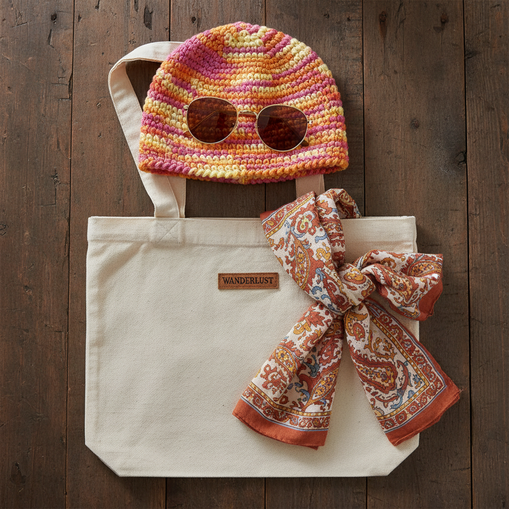 Casual Fit Crochet Cap Pattern (PDF Download)