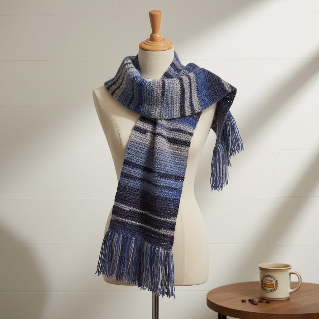 Crochet Soft Layers Wrap Pattern (PDF Download)