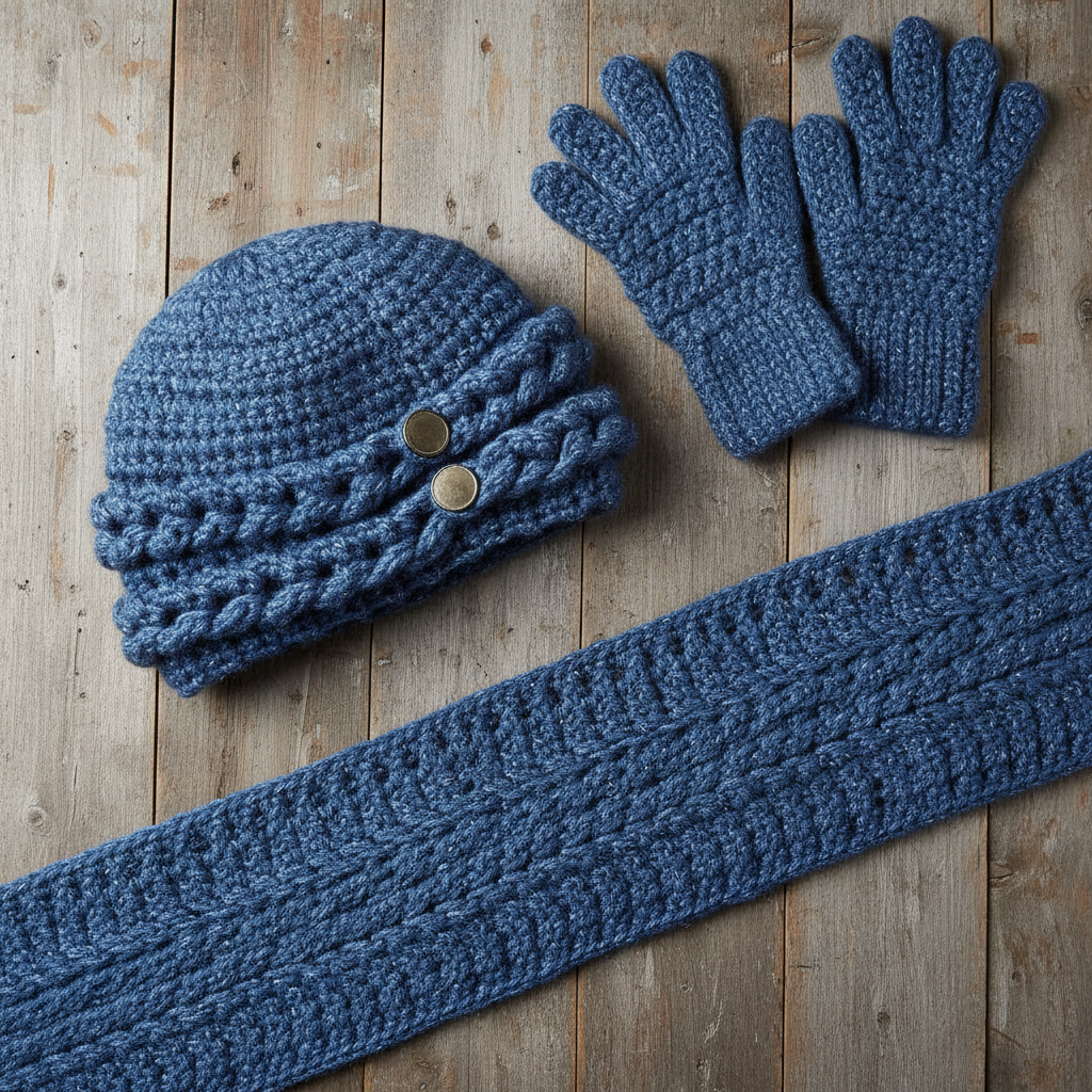 Structured Look Crochet Hat Pattern (PDF Download)