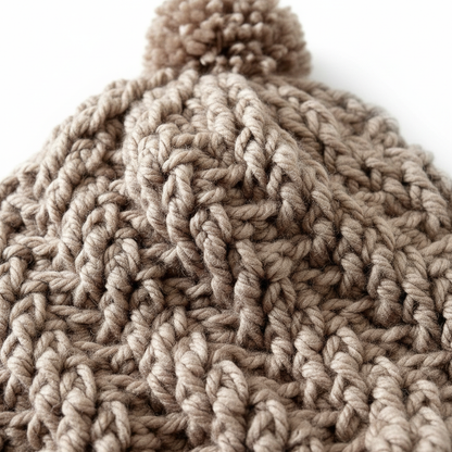 Subtle Relief Crochet Hat Pattern (PDF Download)