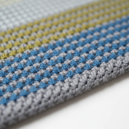 Modern Panels Blanket Crochet Pattern (PDF Download)