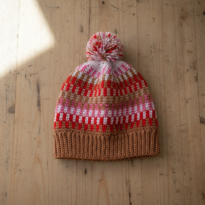 Alpine Style Crochet Hat Pattern (PDF Download)