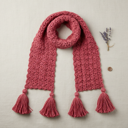 Pump Up the Volume Crochet Scarf Pattern (PDF Download)