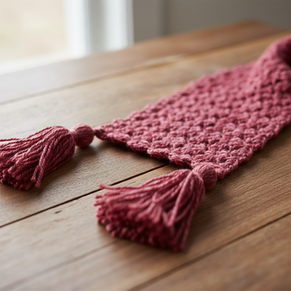 Pump Up the Volume Crochet Scarf Pattern (PDF Download)