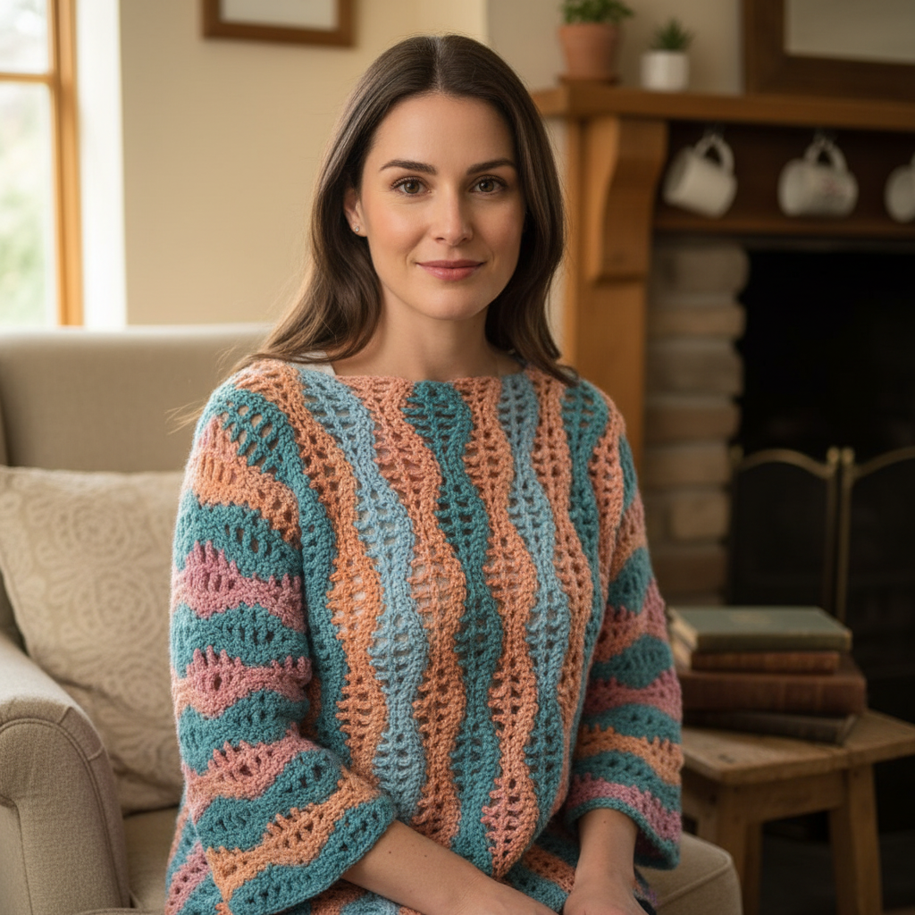 Casual Comfort Crochet Dolman Pattern (PDF Download)