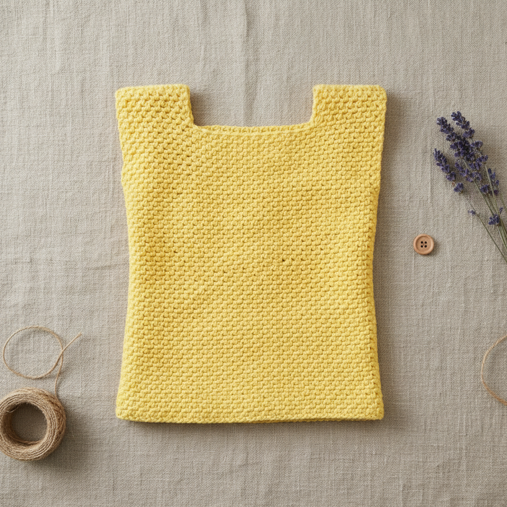 Clean Lines Tank Top Crochet Pattern (PDF Download)