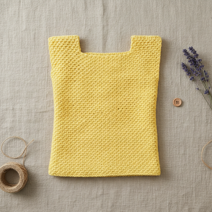 Clean Lines Tank Top Crochet Pattern (PDF Download)