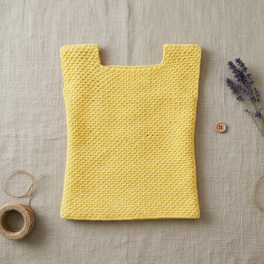 Clean Lines Tank Top Crochet Pattern (PDF Download)