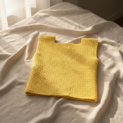 Clean Lines Tank Top Crochet Pattern (PDF Download)