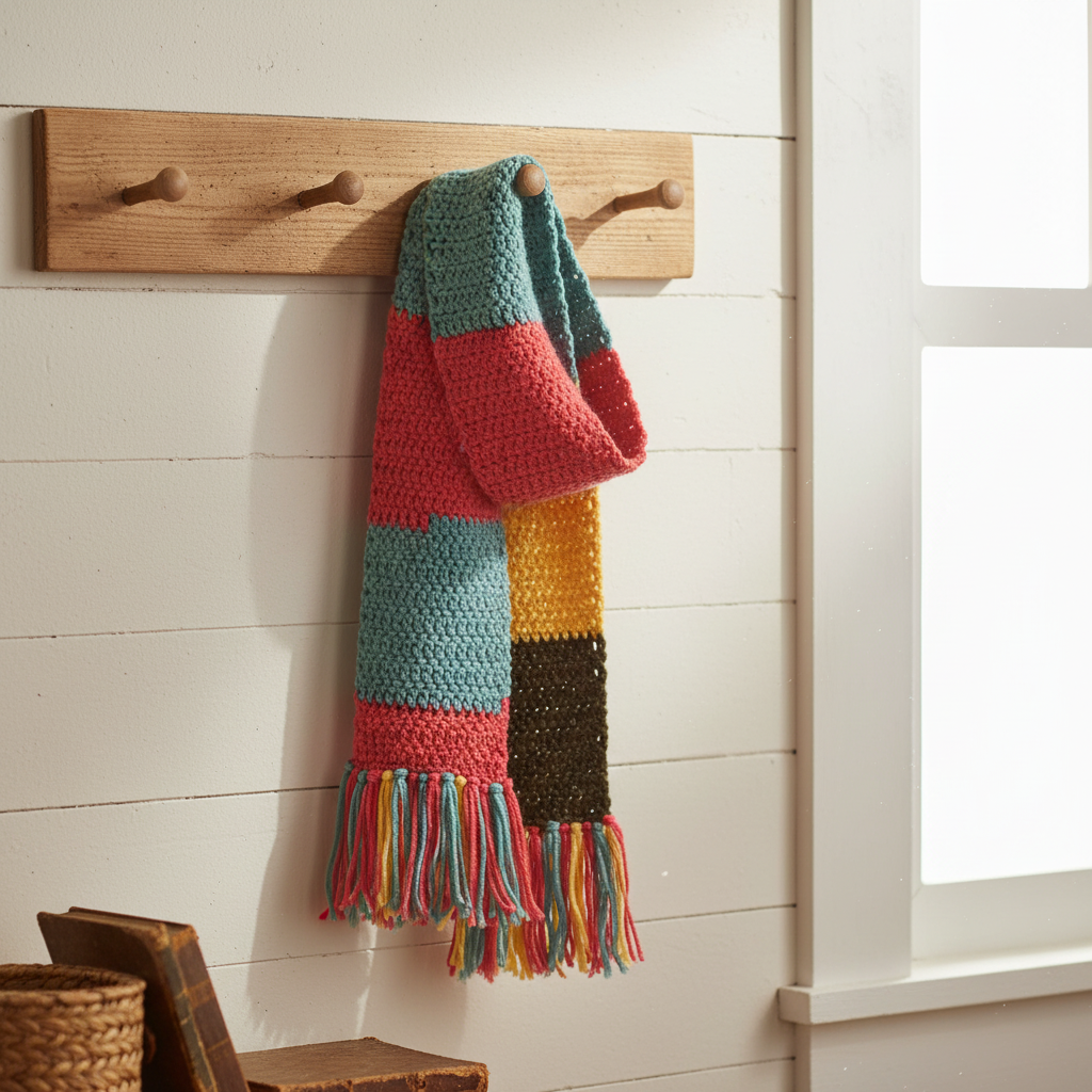 Everyday Crochet Scarf Pattern (PDF Download)