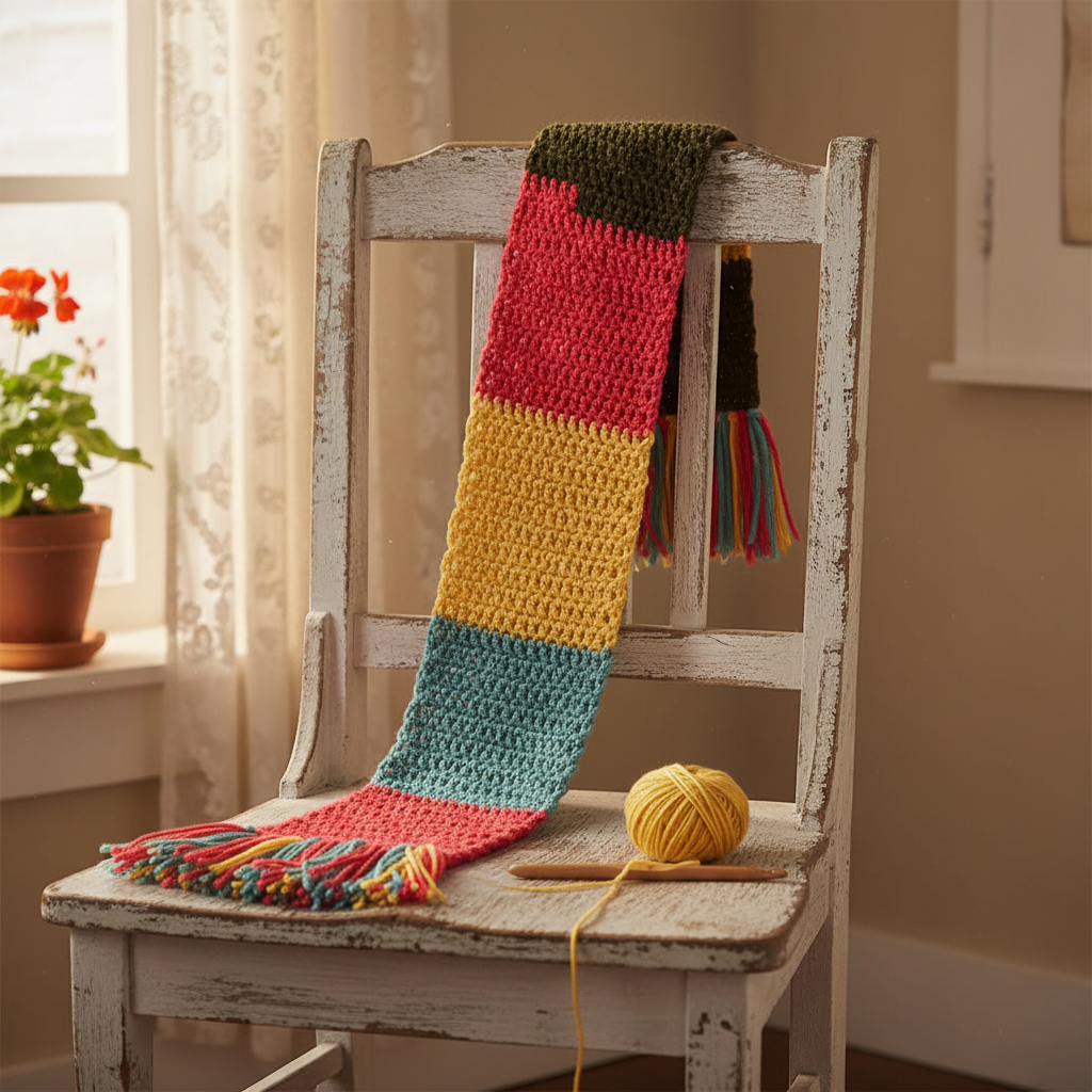 Everyday Crochet Scarf Pattern (PDF Download)