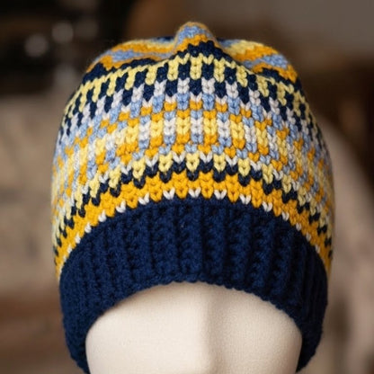 Lively Hues Crochet Hat Pattern (PDF Download)