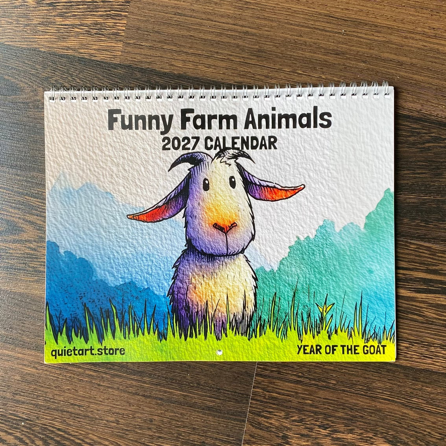 Funny Farm Animals Calendar 2027 (Physical Product) | Wall Calendar