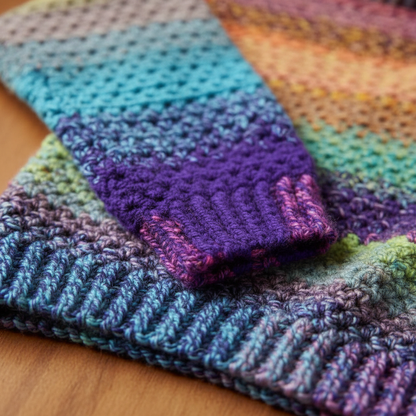 Playful Vibes Crochet Pullover Pattern (PDF Download)