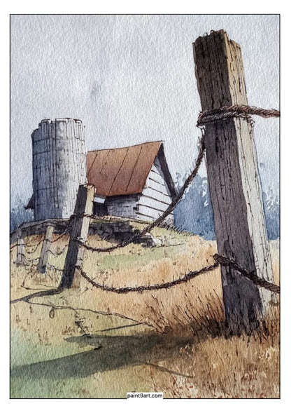 15 Storybook Watercolor Printable Coloring Pages (PDF Download)