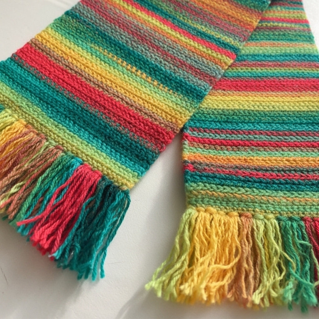 Wrapped in Warmth Crochet Scarf Pattern (PDF Download)