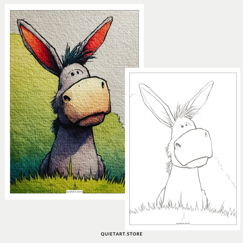 33 Funny Farm Animals Printable Coloring Pages (PDF Download)